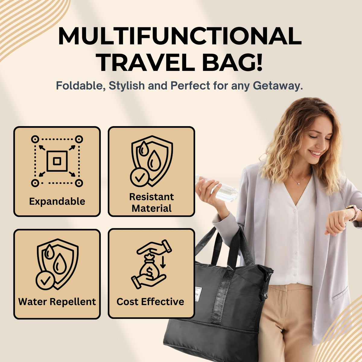 Packabit™ Foldable Travel Bag