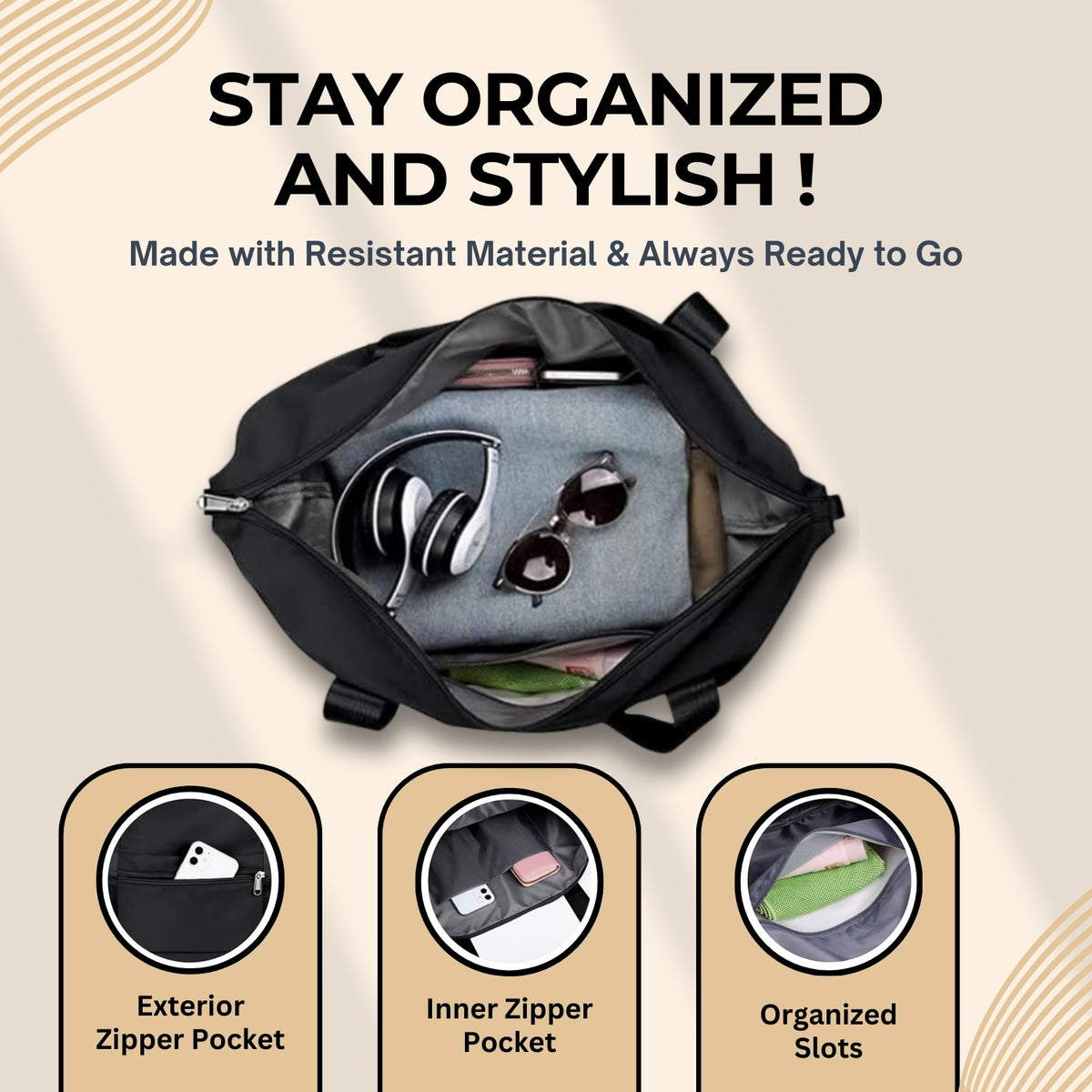 Packabit™ Foldable Travel Bag