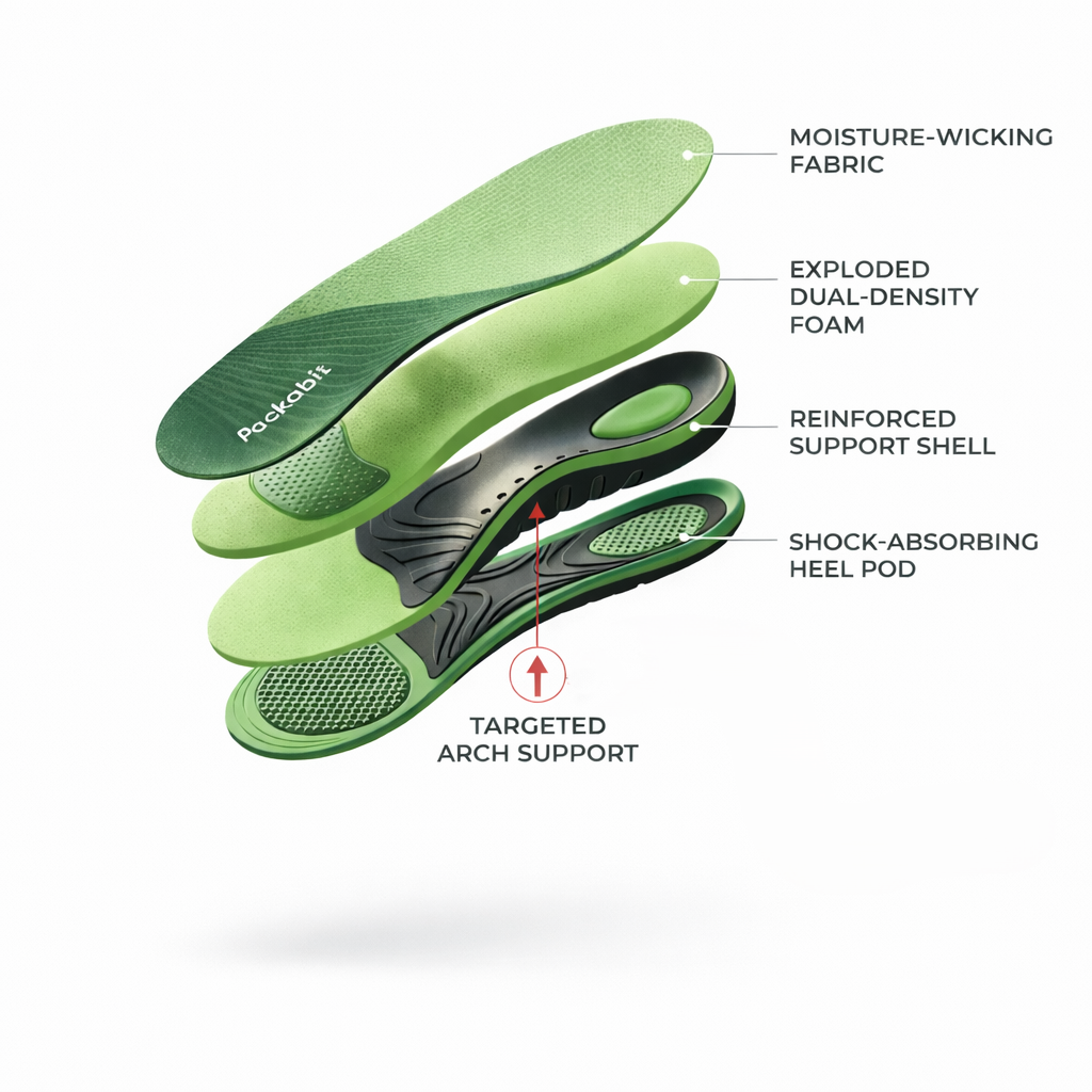 Packabit Orthotic Insoles™