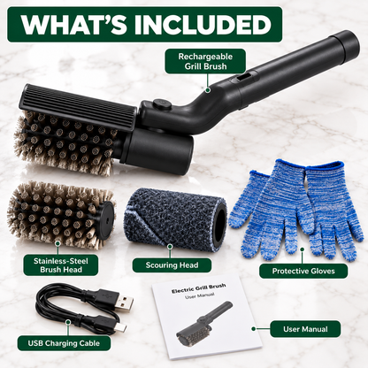 Rechargeable Grill Brush
