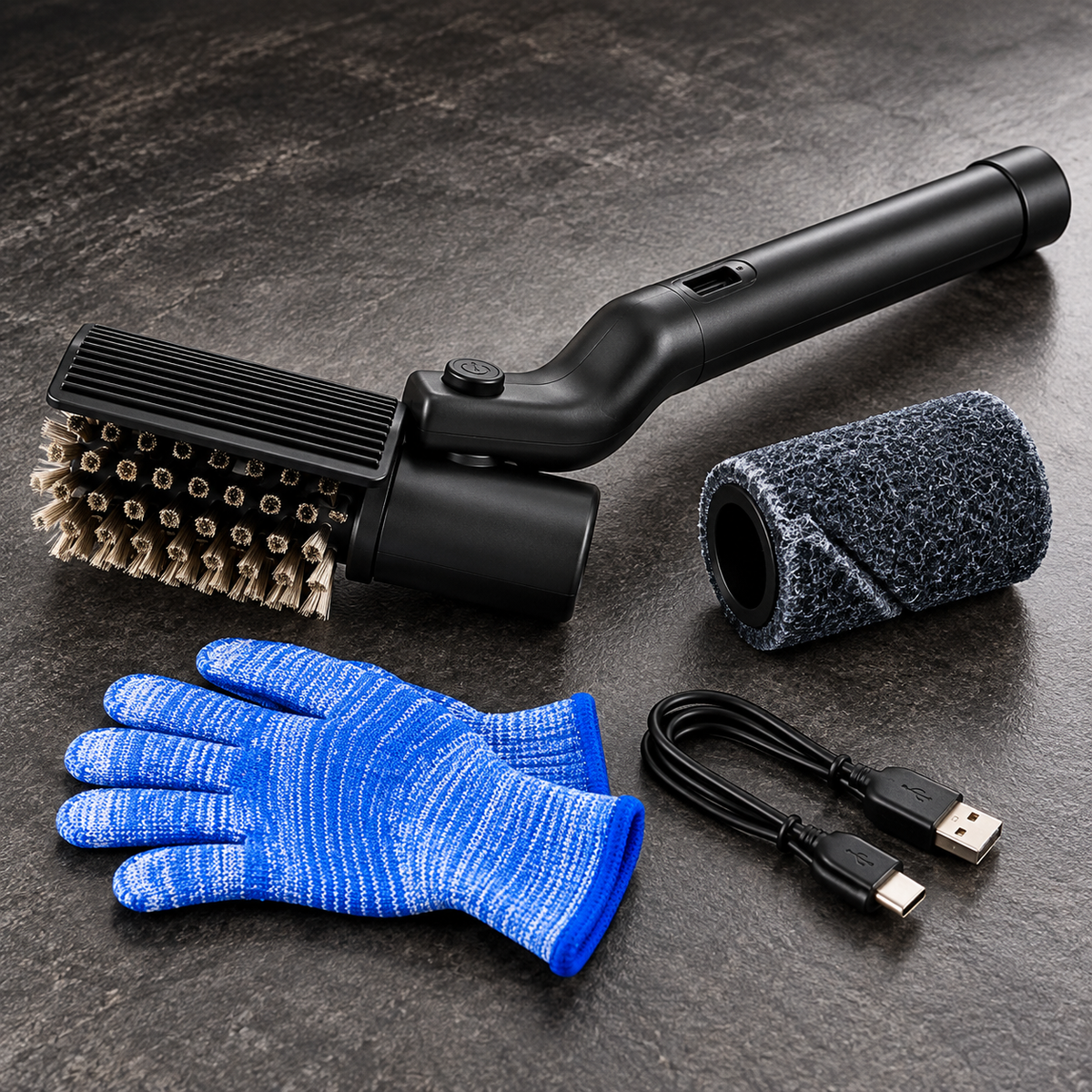 Rechargeable Grill Brush