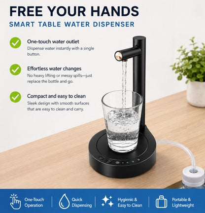 Portable Rechargeable Water Dispenser Pump